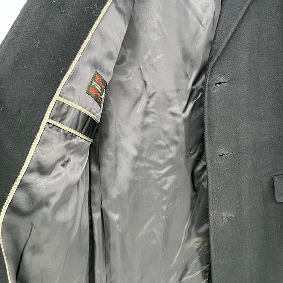 Reine Schurwolle Pure Wool Overcoat, Made in Germany, Size 46 - Picture 3 of 11